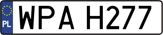 WPAH277