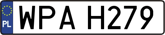 WPAH279