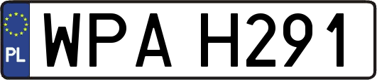 WPAH291