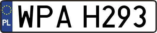 WPAH293