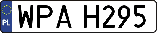 WPAH295