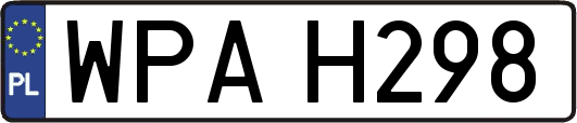 WPAH298