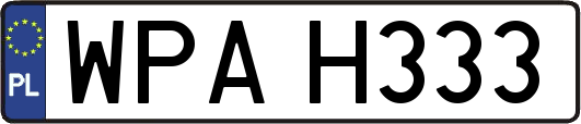 WPAH333