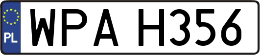 WPAH356