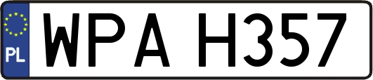 WPAH357