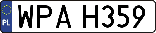 WPAH359
