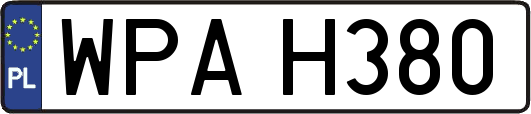 WPAH380