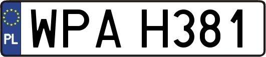 WPAH381