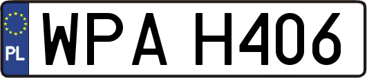 WPAH406