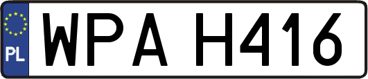 WPAH416