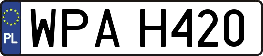 WPAH420