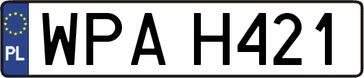 WPAH421