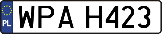 WPAH423
