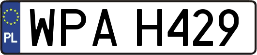 WPAH429