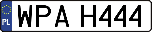 WPAH444