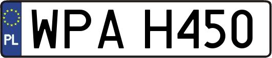WPAH450