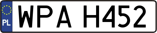 WPAH452