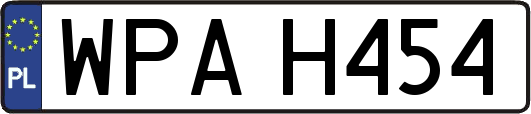 WPAH454