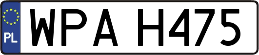 WPAH475