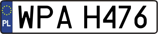 WPAH476