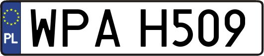 WPAH509