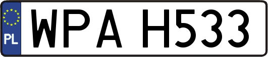 WPAH533