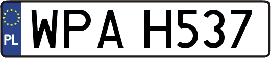 WPAH537