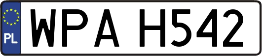 WPAH542