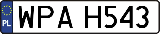 WPAH543