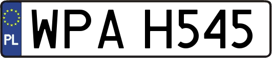 WPAH545