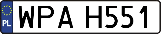 WPAH551