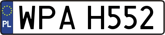 WPAH552