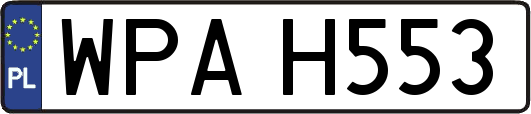 WPAH553