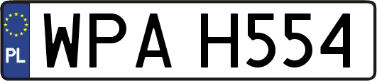 WPAH554