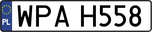 WPAH558