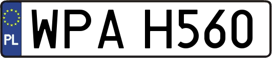WPAH560