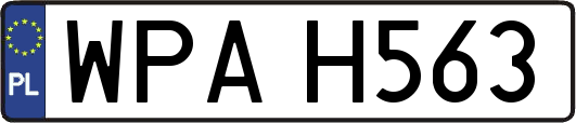 WPAH563