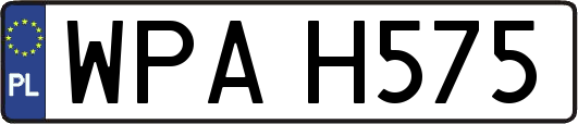 WPAH575