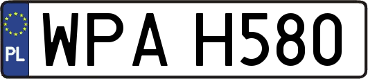 WPAH580