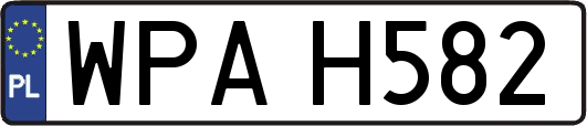WPAH582