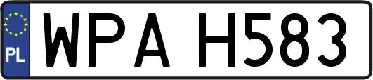 WPAH583