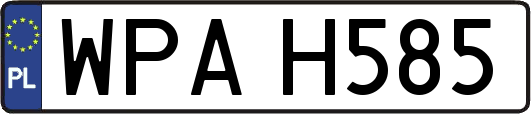 WPAH585