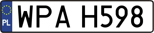 WPAH598