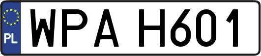 WPAH601