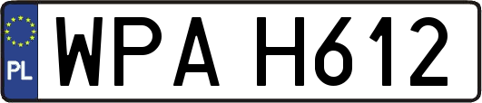 WPAH612