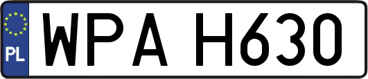 WPAH630