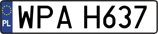 WPAH637