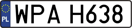WPAH638