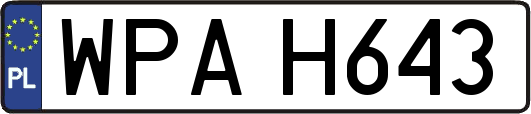 WPAH643