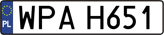 WPAH651